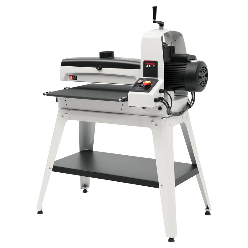 22" Drum Sander with Open Stand - 1-3/4 HP 1 Ph 115V - JWDS-2244